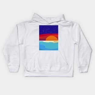 Polar Sunset Kids Hoodie